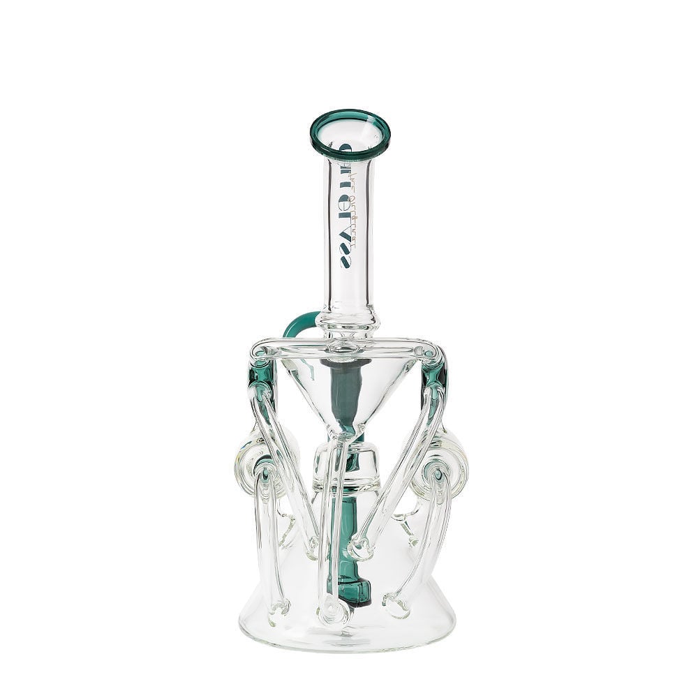 Gili Glass Smoke Conduit 10 Inline Recycler Bong Smoking Outlet