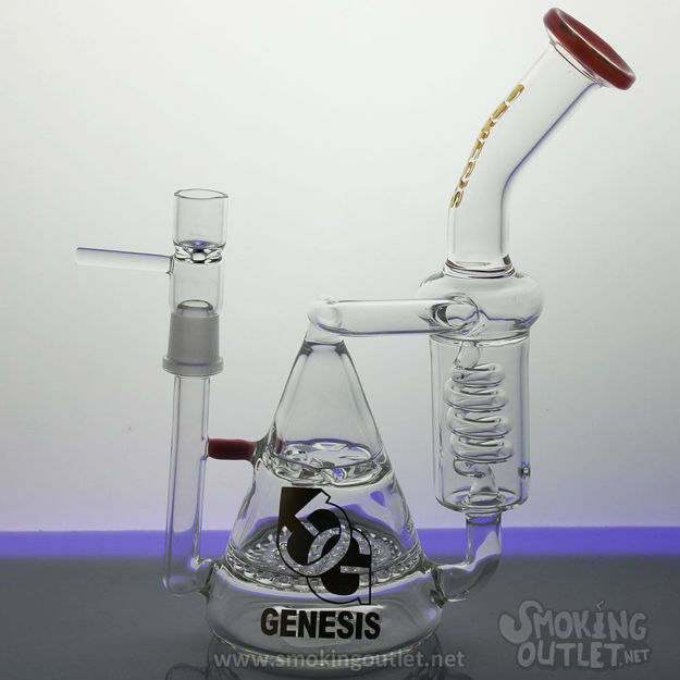 Dume Glass Incycler l Glass Water Pipe Smoking l Recycler Water