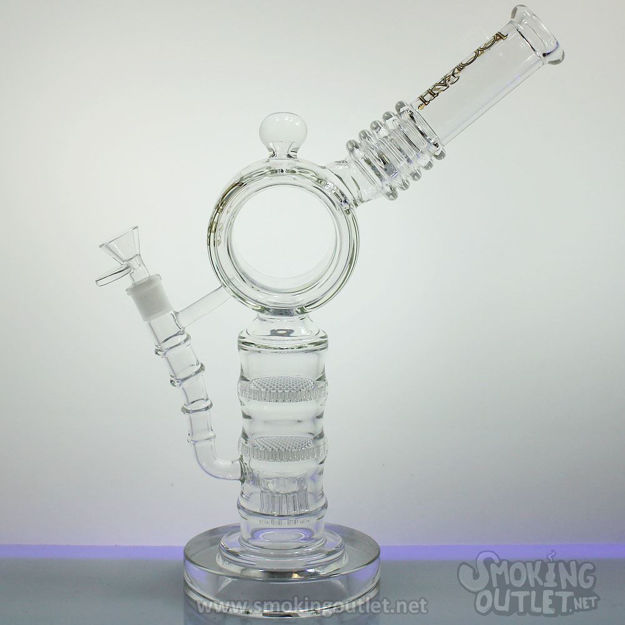 Lookah Water Pipe With Shower Ball W/ Honey Comb