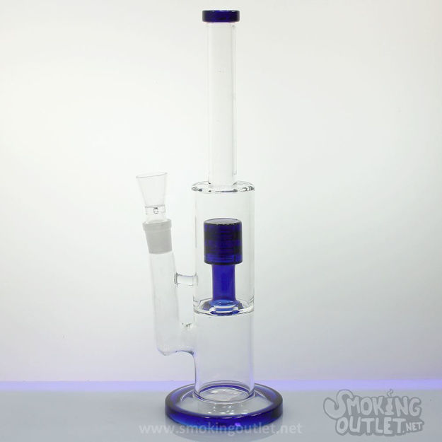 Natural and Dome Perc, Double Chamber Bong