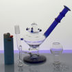 Natural Perc, Double Chamber Magic Lamp Water Pipe