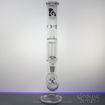 Triple Inline and 8-Arm Tree Perc, Double Chamber Diamond Glass Bong