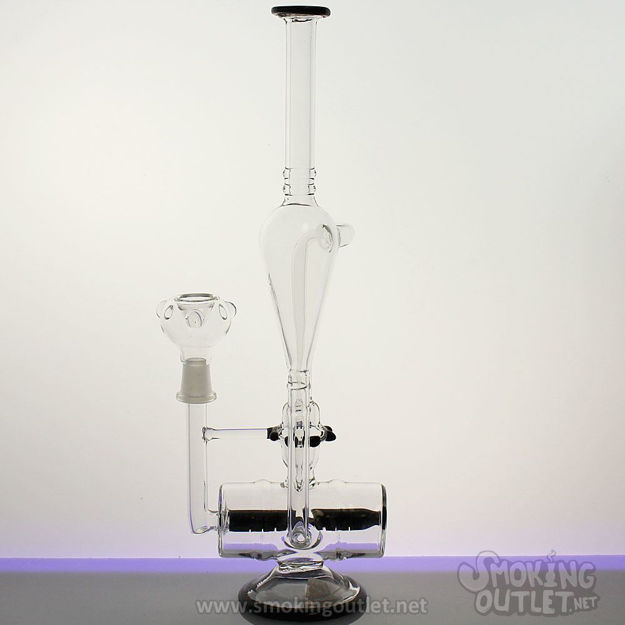 Diffused Inline Perc, Scientific Double Chamber Water Pipe