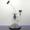 Showerhead and Dome Perc, Double Chamber Dolan Duck Water Pipe