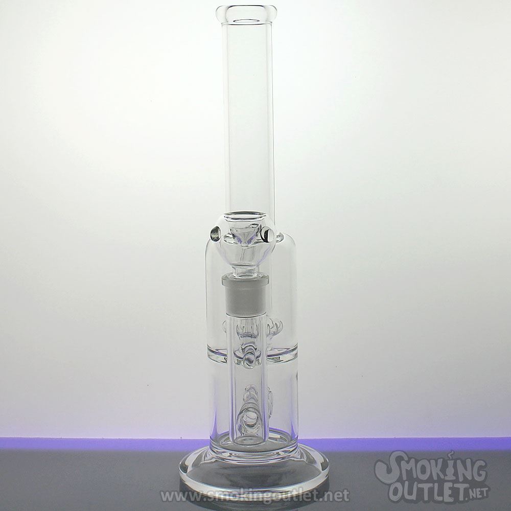 Inline Electric Sprinkler and Dome Perc, Double Chamber Water Pipe