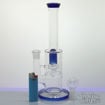 Natural and UFO Dome Perc, Double Chamber Bong