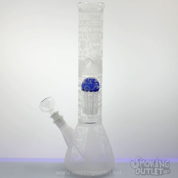 Downstem and 8-Arm Tree Perc, Beaker Style Arabesque Bong