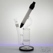 Honeycomb Perc, Angled Tube Telescope Water Pipe