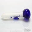 Blue Frog Glass Spoon Pipe