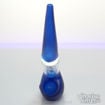 Hand Pipe-Cool Blue Glass Sherlock Pipe