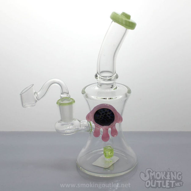 Water Pipe-Fixed Downstem and Angled Tube Water Pipe