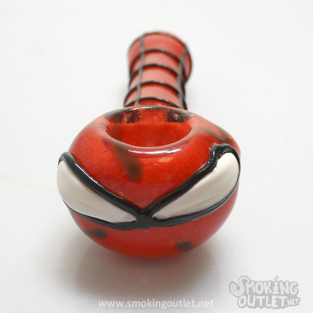 Hand Pipe-Spiderman Glass Spoon pipe