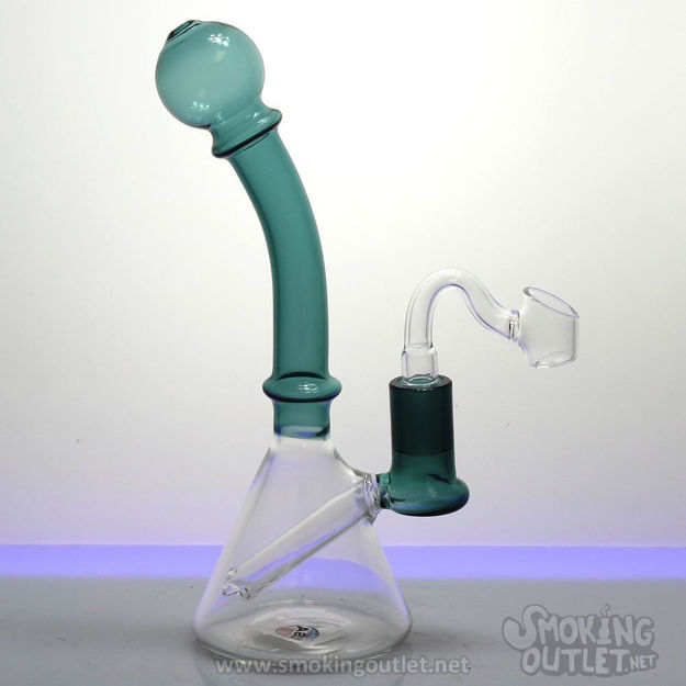 Water Pipe-Angled Tube Downstem Perc