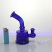 Downstem Perc, Angled Tube Deep Blue Water Pipe