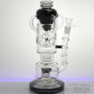 8-Arm Sprinkler and Swiss Perc, Recycler, Triple Chamber Lookah Glass Bong