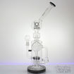 5-Arm Electric Showerhead Tree, Puck, and Tube Perc, Recycler, Double Chamber Lookah Glass Water Pipe