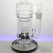 Inline Windmill and Nested Honeycomb Perc, Double Chamber Bong
