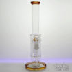 Double Chamber  with 4-Arm Tree Perc Water Pipe