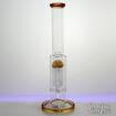 Double Chamber  with 4-Arm Tree Perc Water Pipe