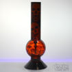 Downstem Perc, Orange Skull Acrylic Bong