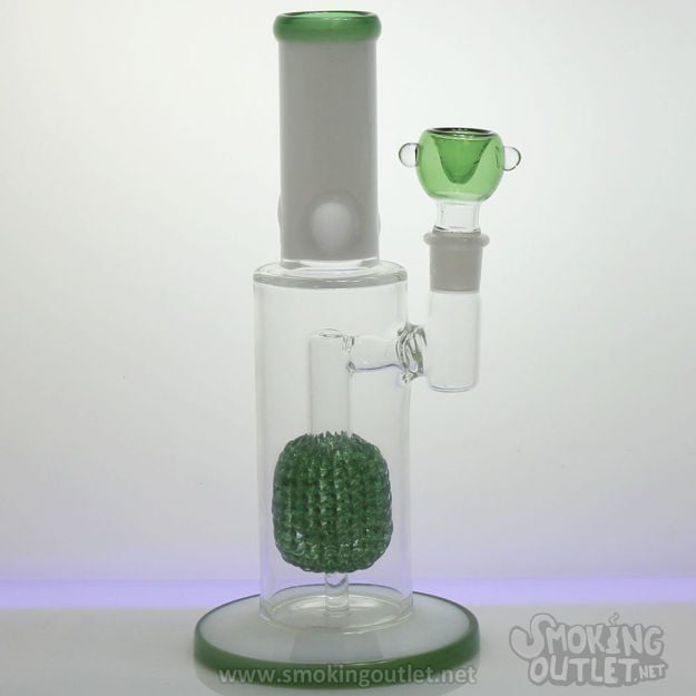 Pineapple Perc, Straight Tube Bong