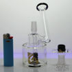 Prism Downstem Perc, Angled Tube Diamond Glass Water Pipe