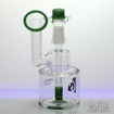 Prism Downstem Perc, Angled Tube Diamond Glass Water Pipe