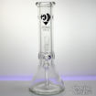 Diffused Downstem Perc, Beaker Style Diamond Glass 9mm Thick Bong