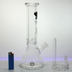 Diffused Downstem Perc, Beaker Style Diamond Glass 9mm Thick Bong