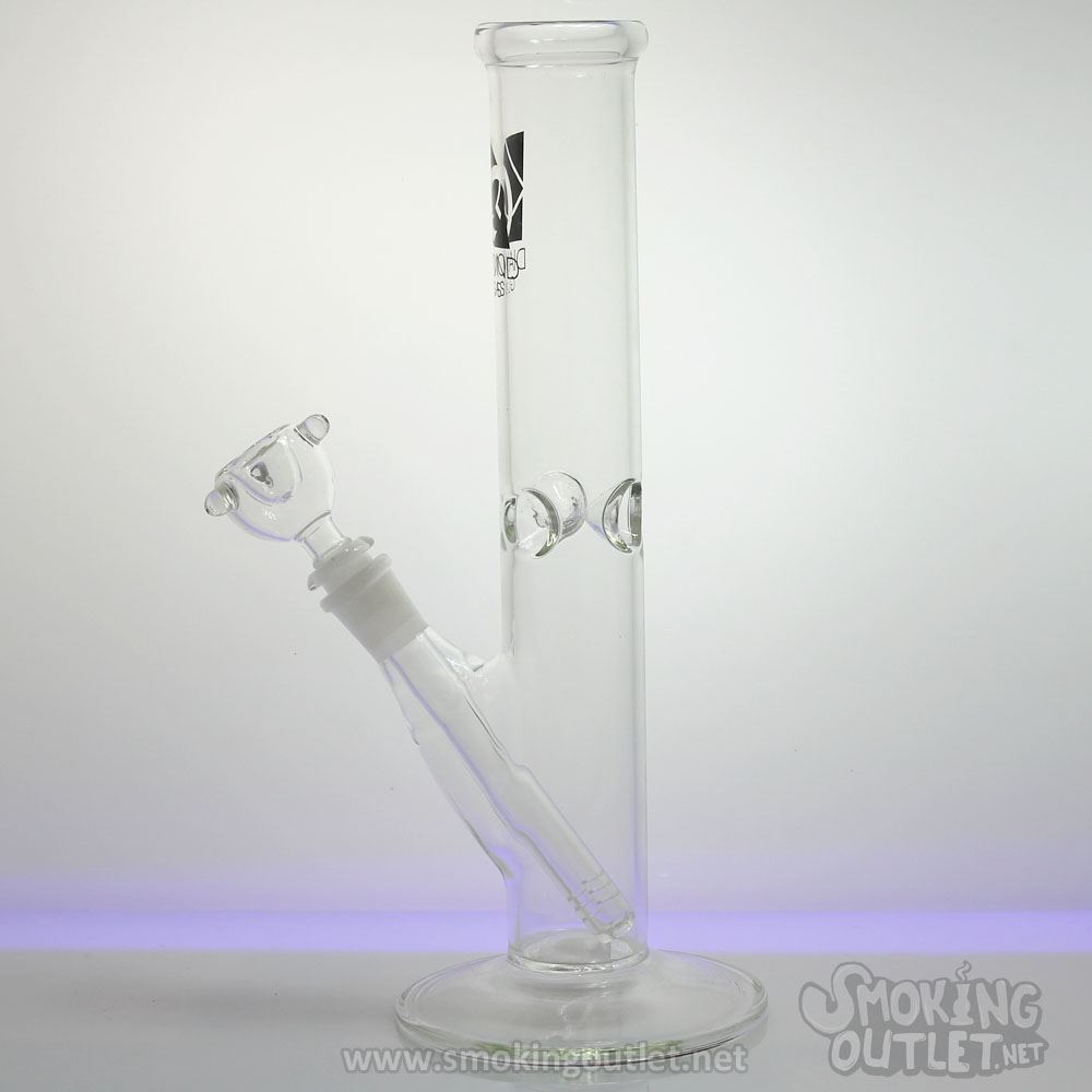 14 Straight Tube Bong By Diamond Glass Smoking Outlet 1704