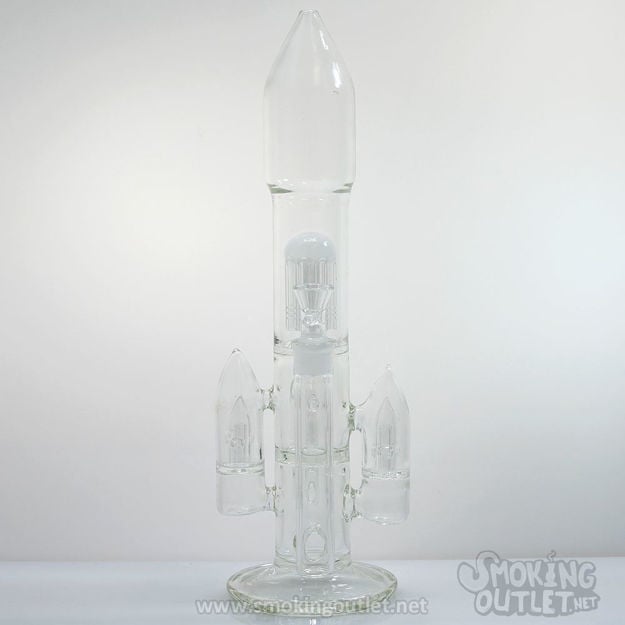 Triple Double-Dome and 7-Tree Arm, Sextuple Chamber Rocket Ship Water Pipe