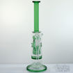 Green Honeycomb and Swiss Perc Water Pipe