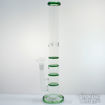 Quadruple Honeycomb Perc, Straight Bong