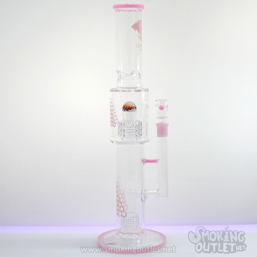 Double Matrix Perc, Double Chamber Diamond Glass Water Pipe | Smoking ...