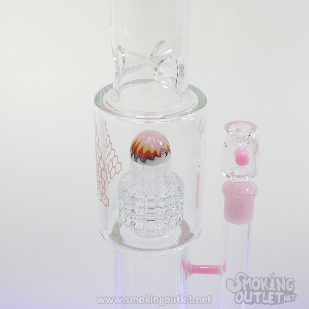 Double Matrix Perc, Double Chamber Diamond Glass Water Pipe | Smoking ...