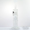 Triple 12-Arm Tree Perc, Triple Chamber Diamond Glass Bent Neck Water Pipe