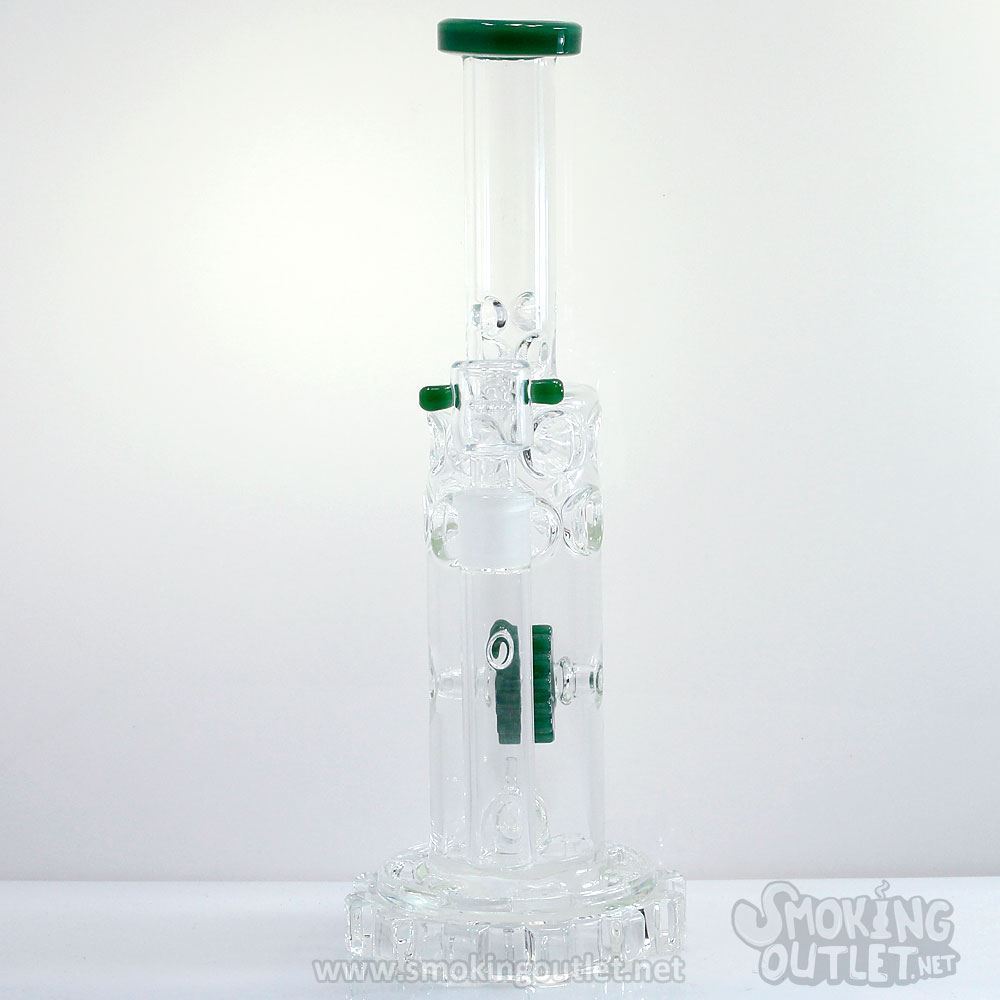 The Water Wheel: w/ Inline Diffuser, Swiss Perc and Ice Pinch | Smoking ...