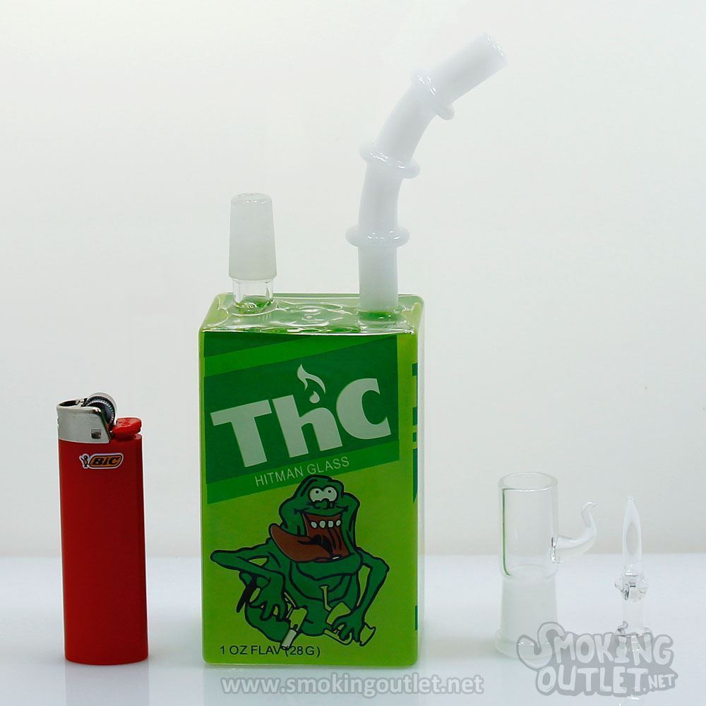 Juice Box Dab Rig by Hitman Glass x Liquid Sci Glass Smoking Outlet