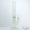 Glow in the Dark Double Chamber Tree Perc Water Pipe