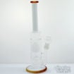 Honeycomb and Pineapple Perc, Double Chamber Water Pipe