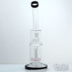 	6-Disk Windmill and Sprinkler Perc, Double Chamber Water Pipe