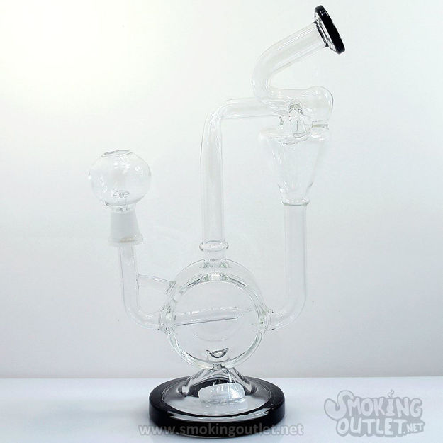 Totally Tubular Dab Rig with Recycler