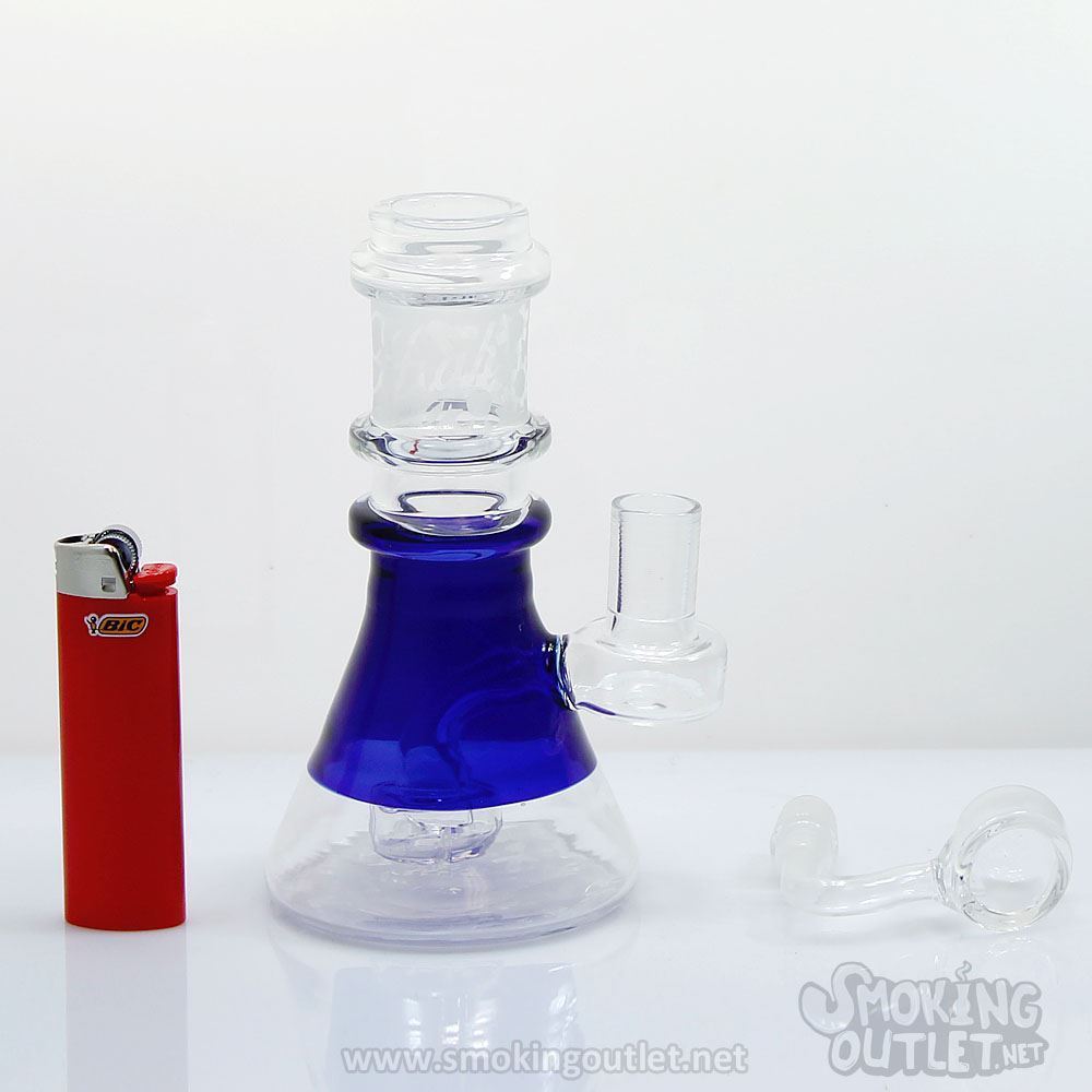 High Med Mini Dab Rig with 4mm Thick Banger Nail | Smoking Outlet