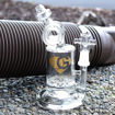 Tornado Perc, Double Chamber Diamond Glass Water Pipe