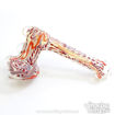 Candy Cane Glass Hammer Bubbler