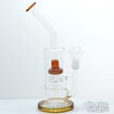 Natural And UFO Dome Perc, Double Chamber Water Pipe