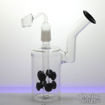 Button Down Bubbling Dab Rig