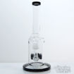 3-Arm Showerhead Disk Perc, Angled Tube Water Pipe