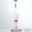 Inline and Dome Perc, Double Chamber Genesis Glass Bong