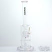 Inline and 8-Button Showerhead Perc, Double Chamber Genesis Glass Bong